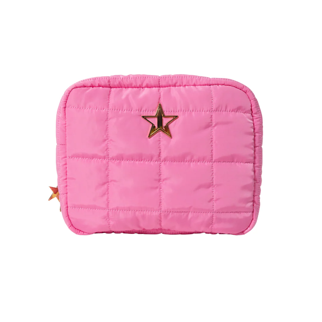 First Class Quilted Hanging Skincare Bag
